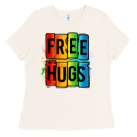 Bone free hugs Ladies Tee - OliviaCreatesArt