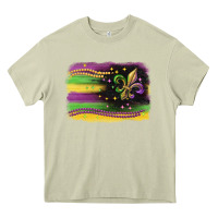 Mossy mardi gras flag Heavy Core Tee - CowGirlArtShop