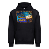 Black happy birthday jesus Urban Hoodie - RanaPortraitStore