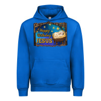 Cobalt happy birthday jesus Urban Hoodie - RanaPortraitStore