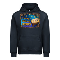 Navy happy birthday jesus Urban Hoodie - RanaPortraitStore