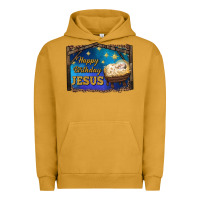 Pigment Peanut Butter happy birthday jesus Urban Hoodie - RanaPortraitStore