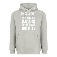 Moon Dust oncologist because badass isn't a job title cool gift Heavyweight Hoodie - DesigneFamous