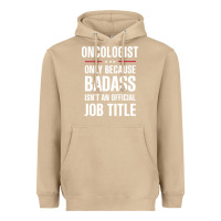 Mushroom oncologist because badass isn't a job title cool gift Heavyweight Hoodie - DesigneFamous