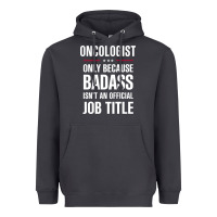 Smoke oncologist because badass isn't a job title cool gift Heavyweight Hoodie - DesigneFamous