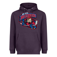 Plum us, buccaneers, des moines art Heavyweight Hoodie - DesigneFamous