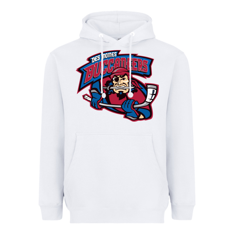 Us, Buccaneers, Des Moines Art Heavyweight Hoodie by DesigneFamous | Teevron