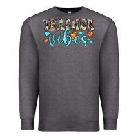 Charcoal Heather teacher vibes Premium Sweatshirt - JahusDesignShop