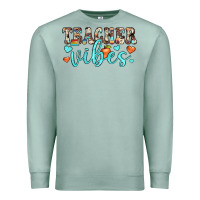Seafoam teacher vibes Premium Sweatshirt - JahusDesignShop