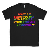Black What a beautiful day to respect other people's Classic Tee - CowGirlArtShop