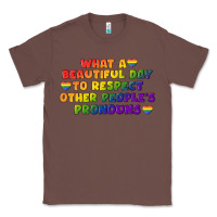 Chestnut What a beautiful day to respect other people's Classic Tee - CowGirlArtShop
