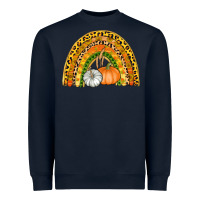 Navy fall rainbow Heavyweight Sweatshirt - AdoDesignShop