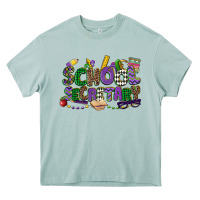 Arona school secretary mardi gras Heavy Core Tee - CowGirlArtShop