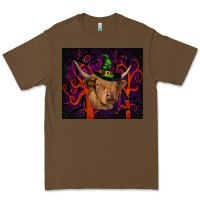 Cacao halloween glitter highland cow tumbler Premium Tee - RanaPortraitStore