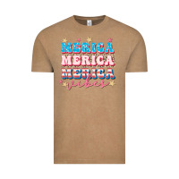 Vintage Coffee Merica vibes Vintage Tee - FaDigitalArtStudio