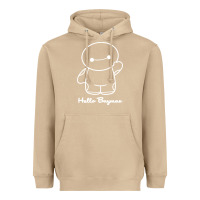Mushroom hello baymax Heavyweight Hoodie - DesigneFamous