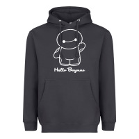 Smoke hello baymax Heavyweight Hoodie - DesigneFamous
