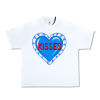 White valentine's day hearts Urban Heavy Tee - FaDigitalArtStudio