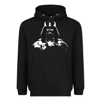 Black darth vader Heavyweight Hoodie - DesigneFamous