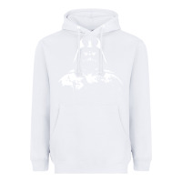 White darth vader Heavyweight Hoodie - DesigneFamous