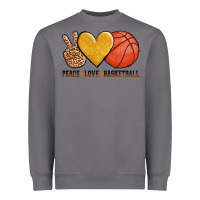 Storm peace love basketball Heavyweight Sweatshirt - AdoDesignShop