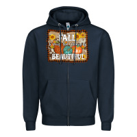Navy fall is proof that change is beautiful Zipper Hoodie - AdoDesignShop