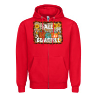 Red fall is proof that change is beautiful Zipper Hoodie - AdoDesignShop