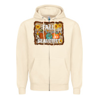Sandshell fall is proof that change is beautiful Zipper Hoodie - AdoDesignShop