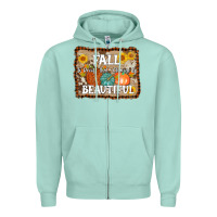 Seafoam fall is proof that change is beautiful Zipper Hoodie - AdoDesignShop
