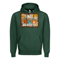 Sports Green fall is proof that change is beautiful Zipper Hoodie - AdoDesignShop