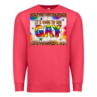 Cardinal it's okay to say gay tumbler Premium Sweatshirt - JahusDesignShop