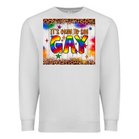 Dove Grey it's okay to say gay tumbler Premium Sweatshirt - JahusDesignShop