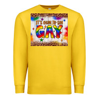 Lemon it's okay to say gay tumbler Premium Sweatshirt - JahusDesignShop