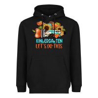 Black kindergarten let's do this Heavyweight Hoodie - JahusDesignShop