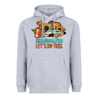 Heather Grey kindergarten let's do this Heavyweight Hoodie - JahusDesignShop