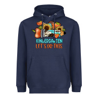 Navy kindergarten let's do this Heavyweight Hoodie - JahusDesignShop
