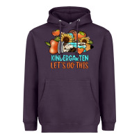 Plum kindergarten let's do this Heavyweight Hoodie - JahusDesignShop