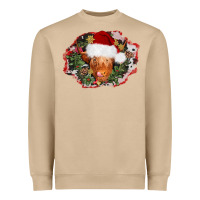 Mushroom christmas heifer Heavyweight Sweatshirt - AdoDesignShop