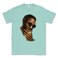 Seafoam Black man Classic Tee - HowdyJamesFarm