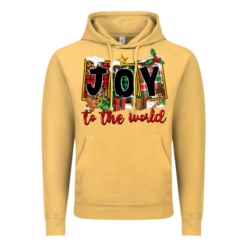 Joy To The World Vintage Hoodie by FaDigitalArtStudio | Teevron