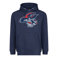Navy elmira j4ckals Heavyweight Hoodie - DesigneFamous