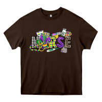 Chocolate Brown nurse mardi gras Heavy Core Tee - CowGirlArtShop