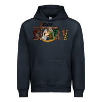 Navy true story holy family Urban Hoodie - RanaPortraitStore