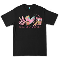 Black peace love nursing Premium Tee - CowGirlArtShop