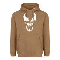 Toasted Coconut venom classic Heavyweight Hoodie - DesigneFamous