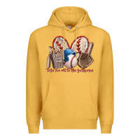 Mustard take me out to the ballgame Premium Hoodie - RacoonDesign