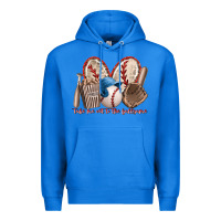 True Royal take me out to the ballgame Premium Hoodie - RacoonDesign