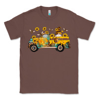 Chestnut western bee gnomes truck sunflowers honeycomb beehive honey turquoise Classic Tee - Artiststas