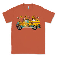 Copper western bee gnomes truck sunflowers honeycomb beehive honey turquoise Classic Tee - Artiststas