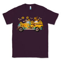 Plum western bee gnomes truck sunflowers honeycomb beehive honey turquoise Classic Tee - Artiststas